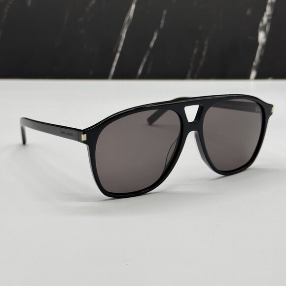 NEW SL596 DUNE 001 SAINT LAURENT BLACK WOMEN SUNGLASSES - Picture 8 of 13